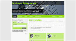 Desktop Screenshot of motoresdesguaces.com